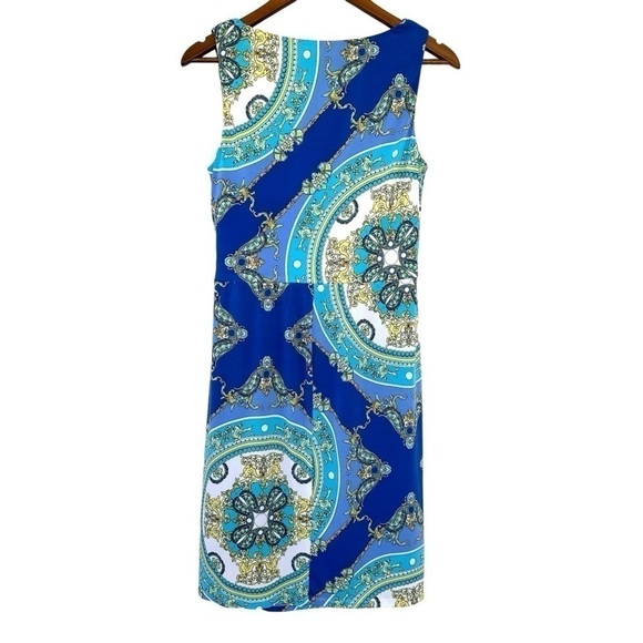 American Living midi dress, sleeveless, with a surplice  top, stretch knit - Picture 3 of 11